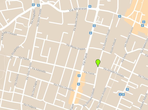 Via Felisati, parallela a Via Piave