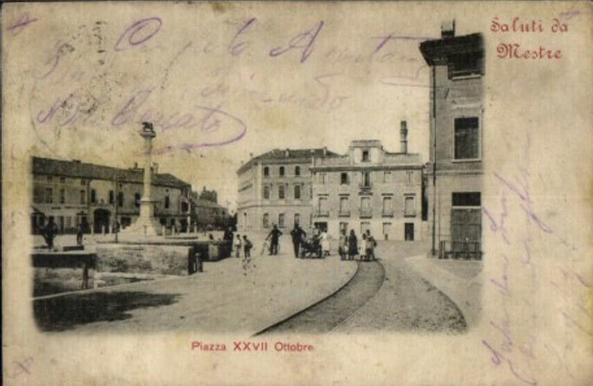 Lo stabilimento Taboga dei Ticozzi in Piazza XXVII Ottobre