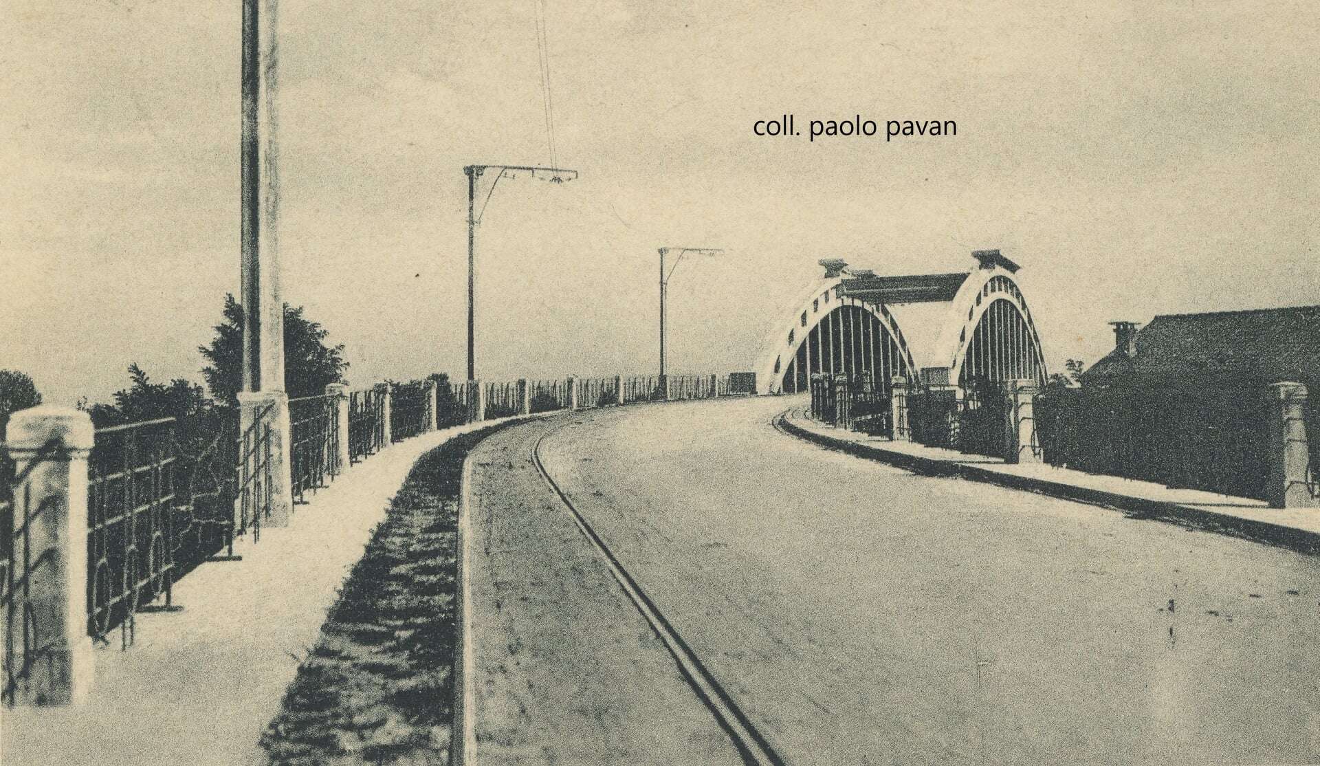 Il Cavalcaferrovia della Giustizia nel 1922 (Collezione Paolo Pavan)