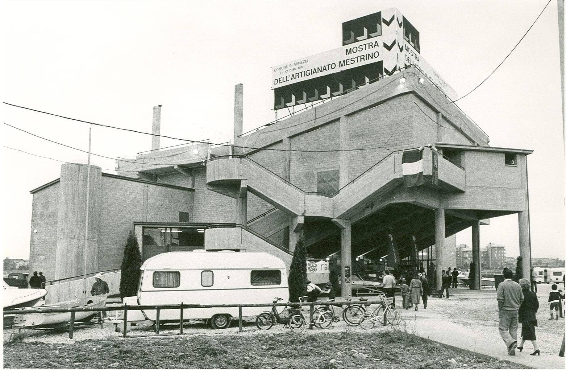 Inaugurazione del Centro Bissuola nel 1981