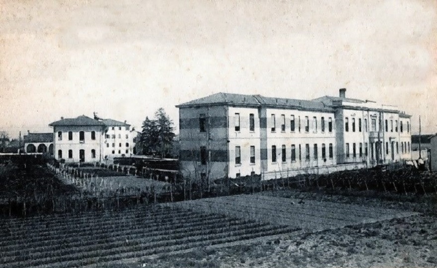 Ospedale Umberto I e vigneto