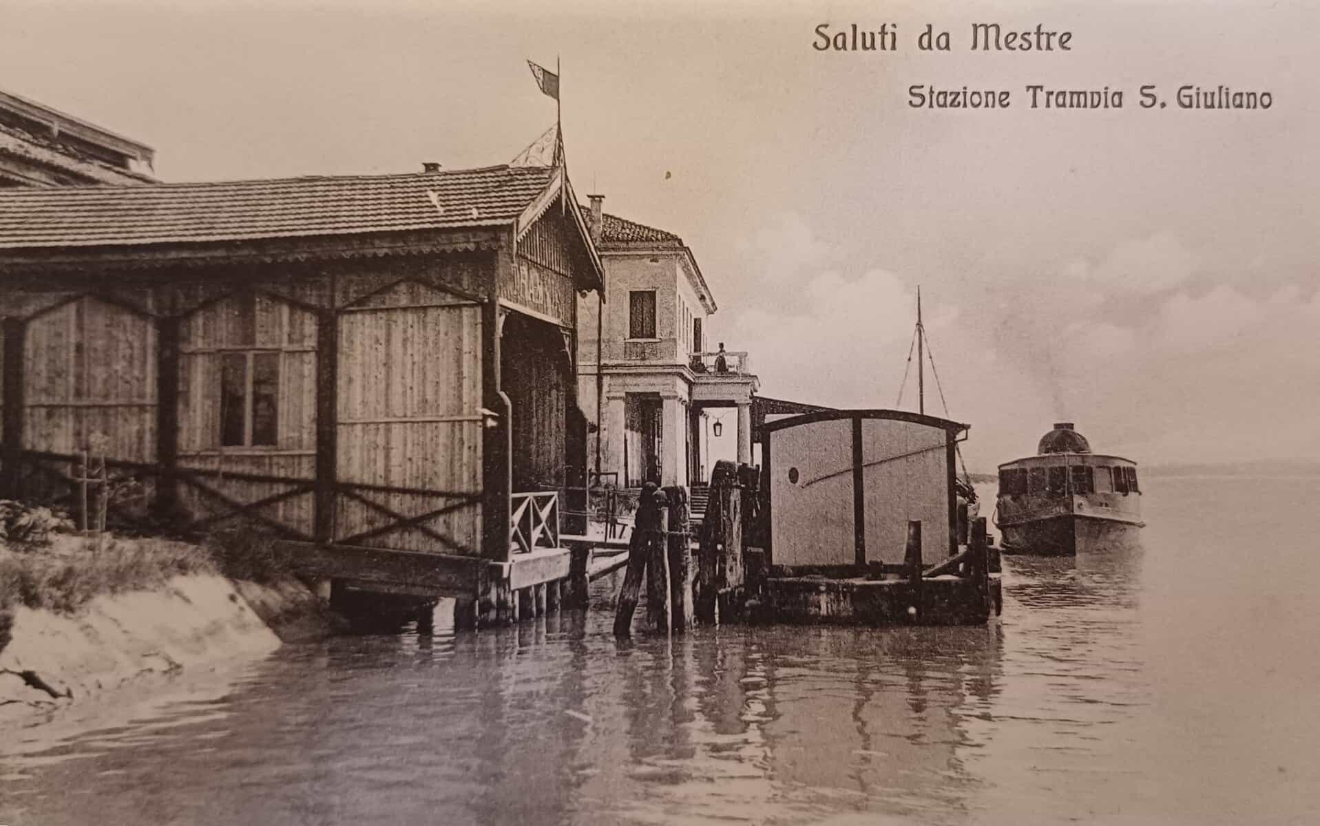 Stazione Tram di San Giuliano (Collezione Alessandro Bon)