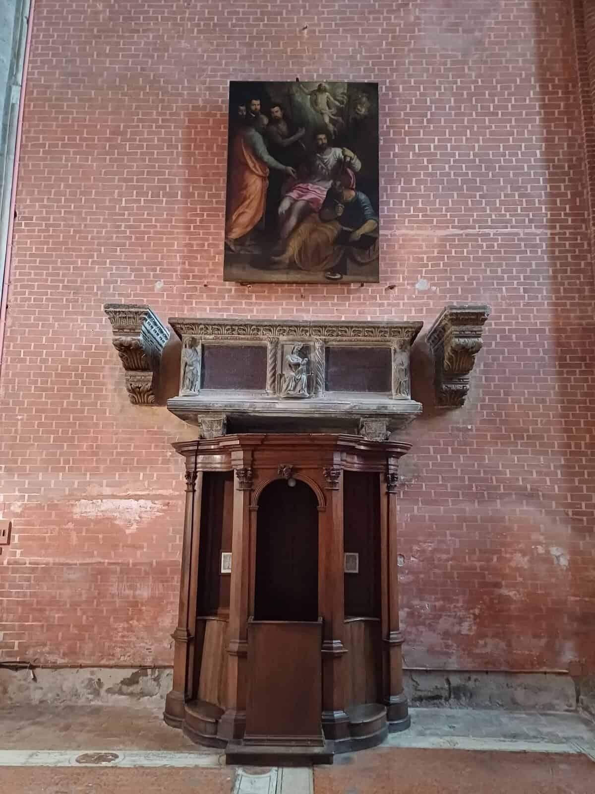 La tomba di Andrea Morosini nella Basilica dei Santi Giovanni e Paolo