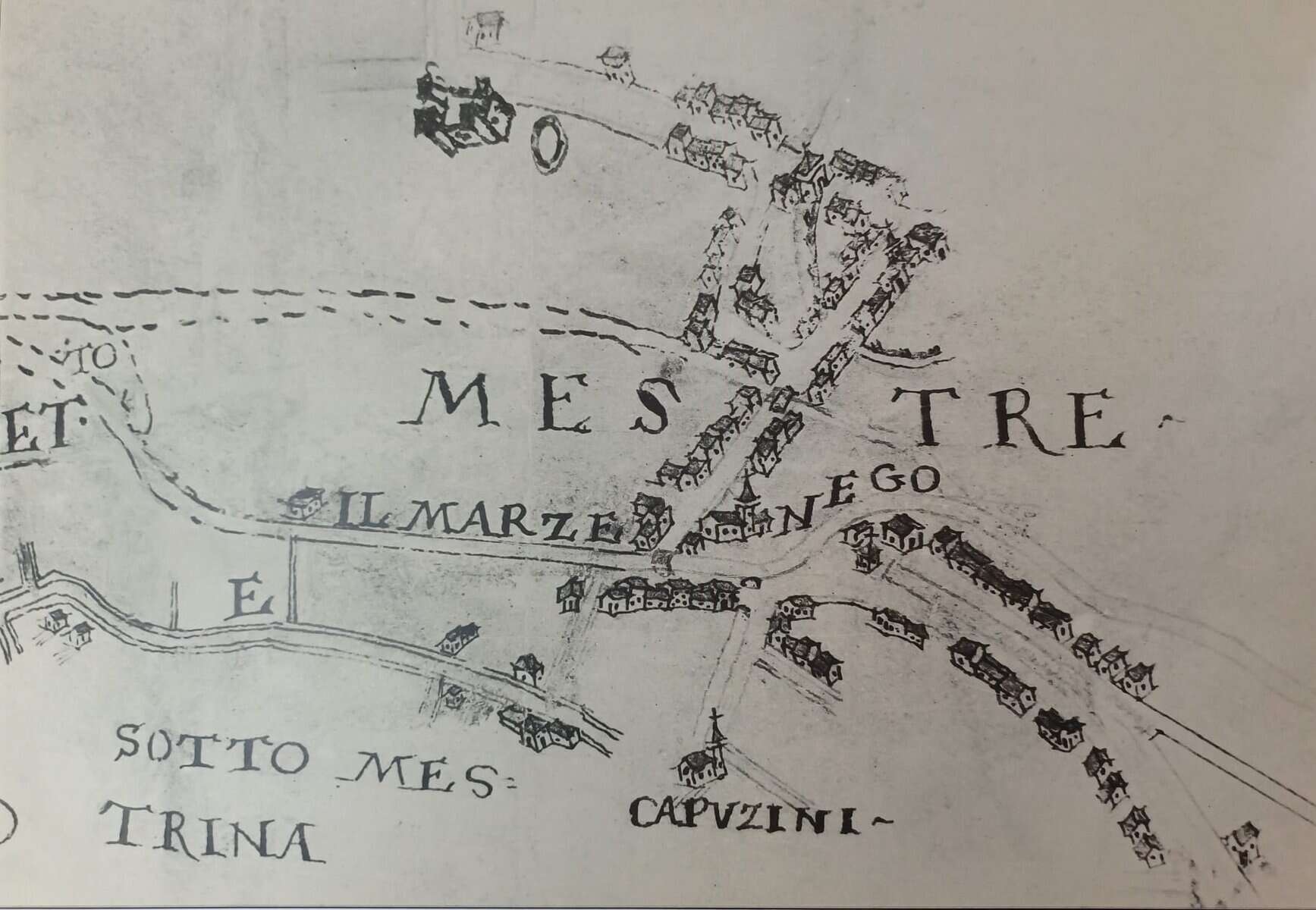 Mappa di Mestre del 1678, Savi ed Esecutori alle Acque