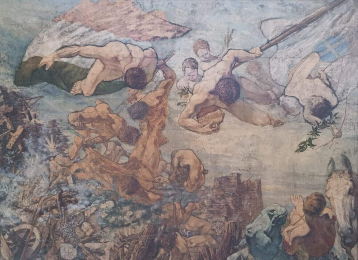 Apoteosi di Mestre, affresco Palazzo della Provvederia