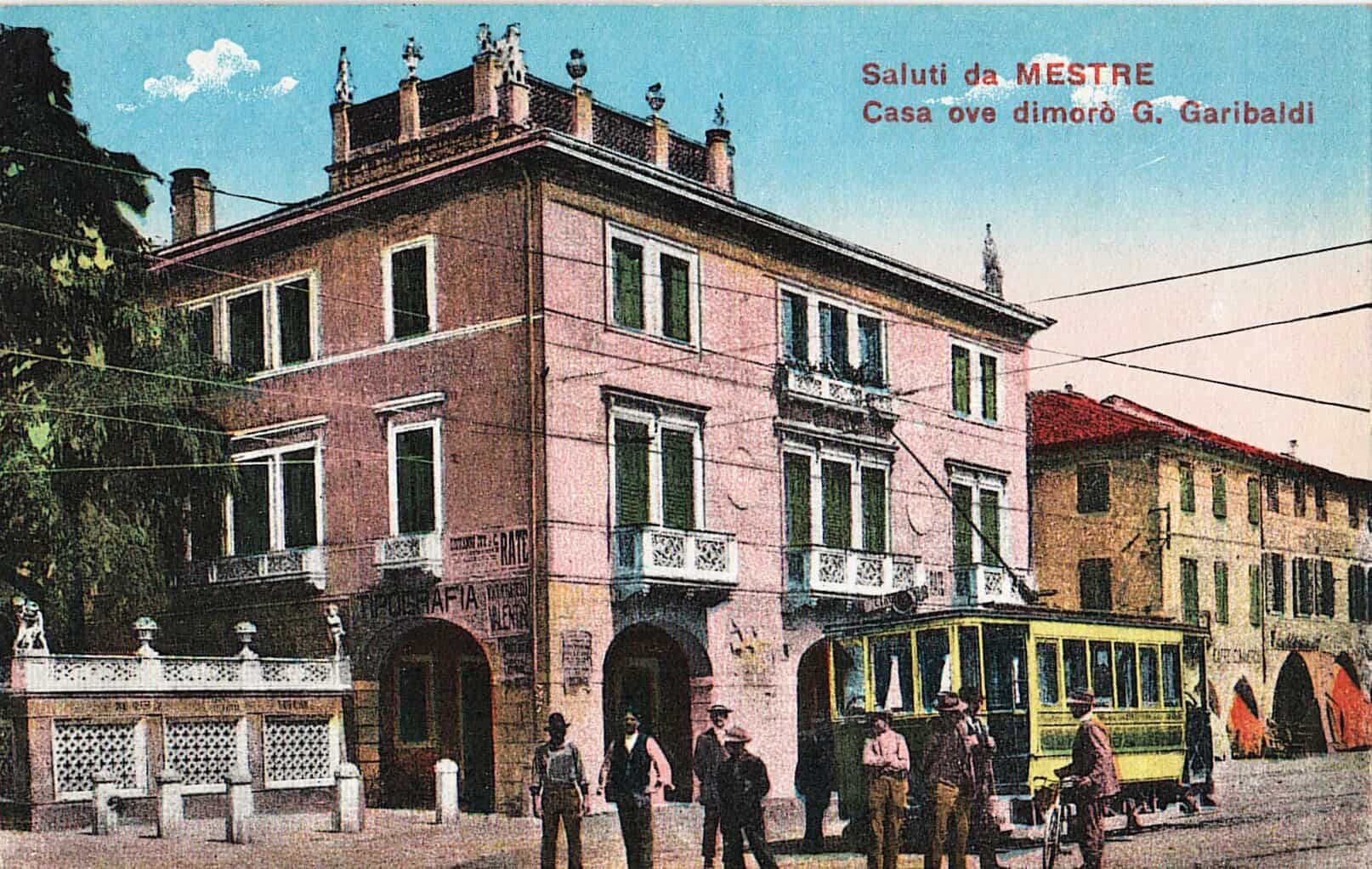 Palazzo Da Re nei primi del novecento