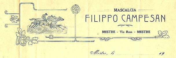 Pubblicità della Ditta Filippo Campesan