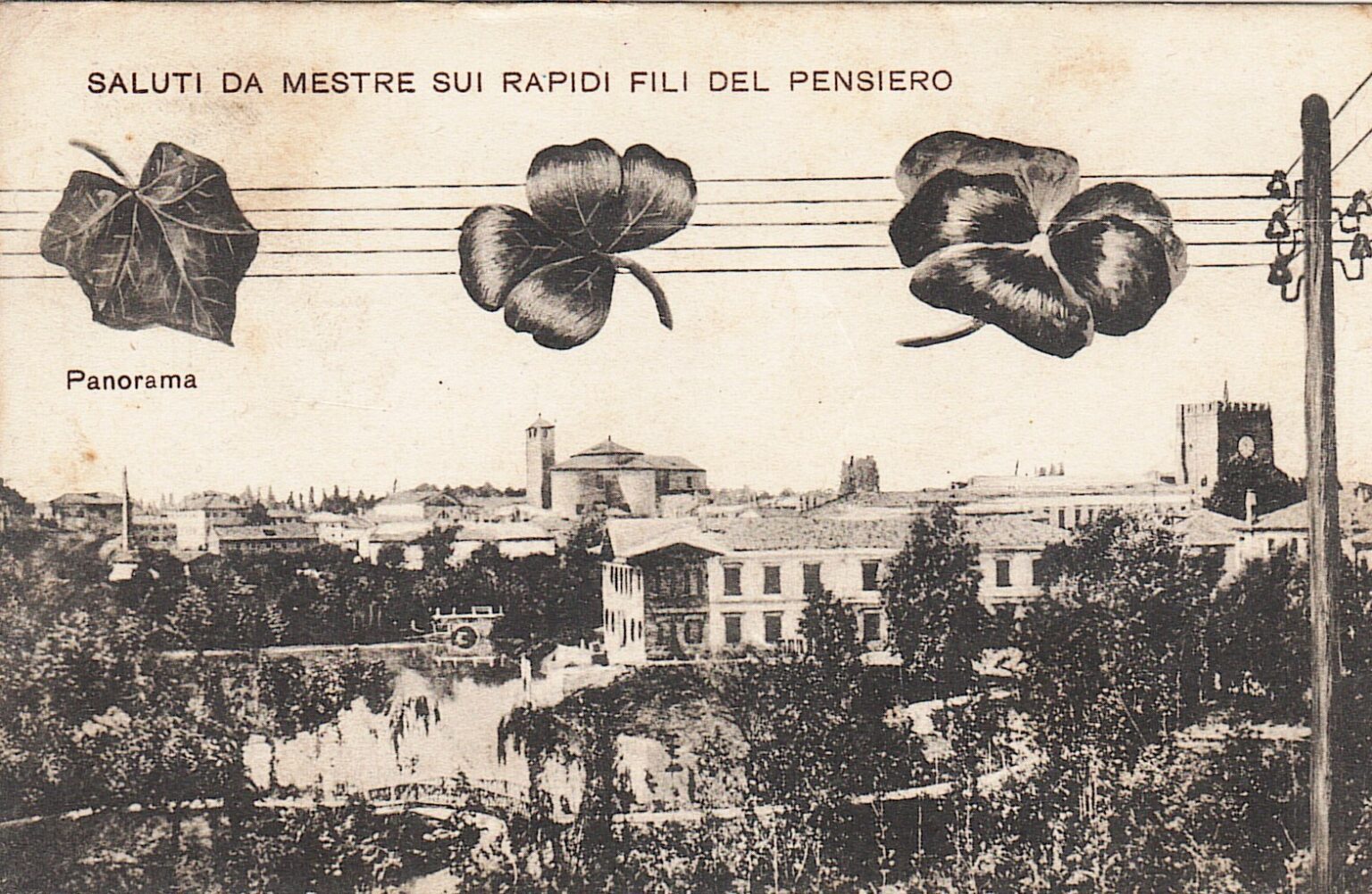 Cartolina Villa Ponci