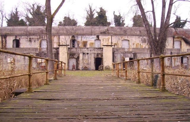 Forte Rossarol, veduta esterna
