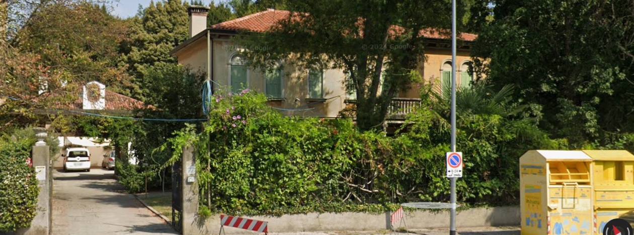 Villa Manfrin vista da Google Maps