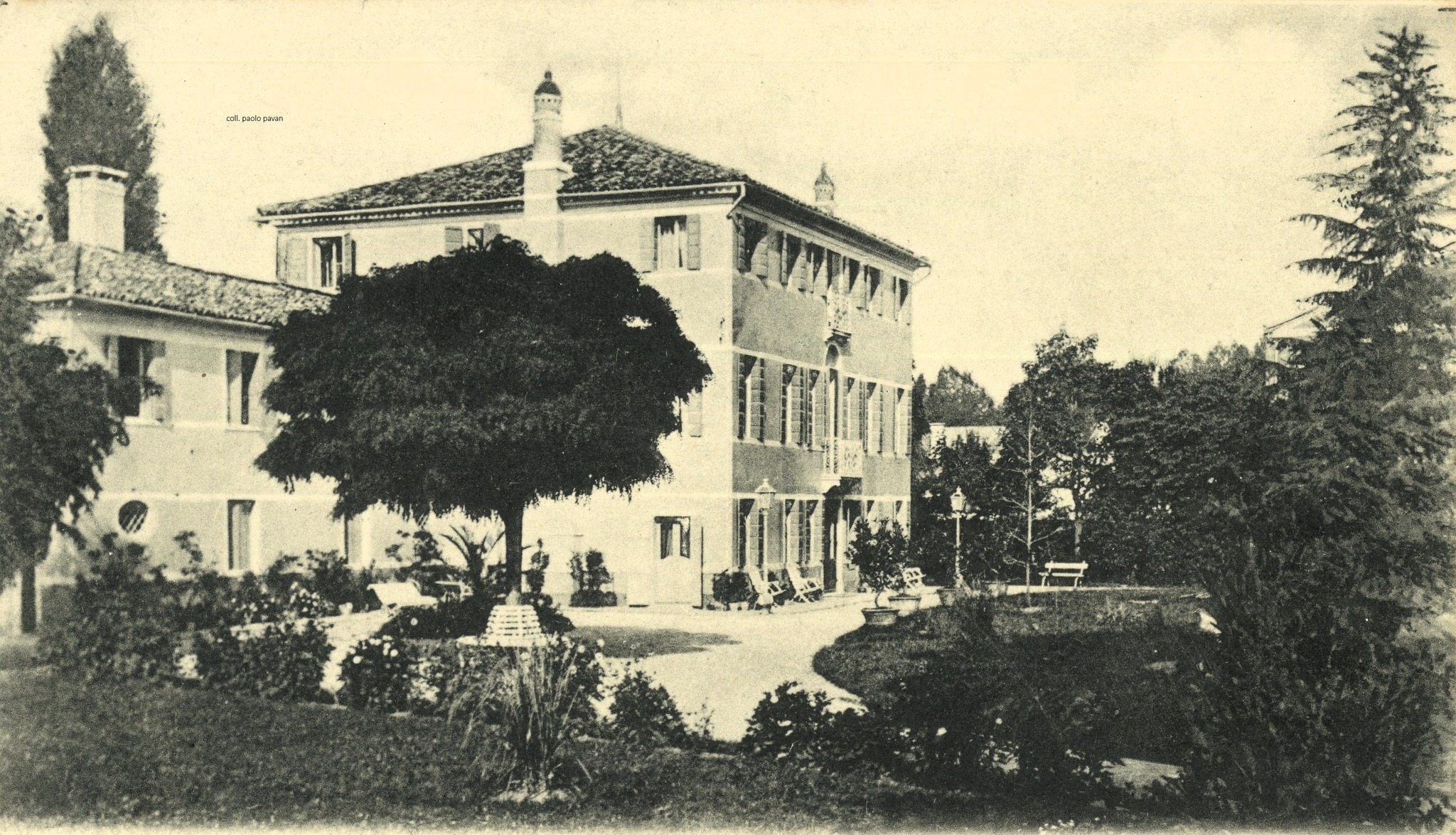 Villa Zajotti immagine di inizio novecento