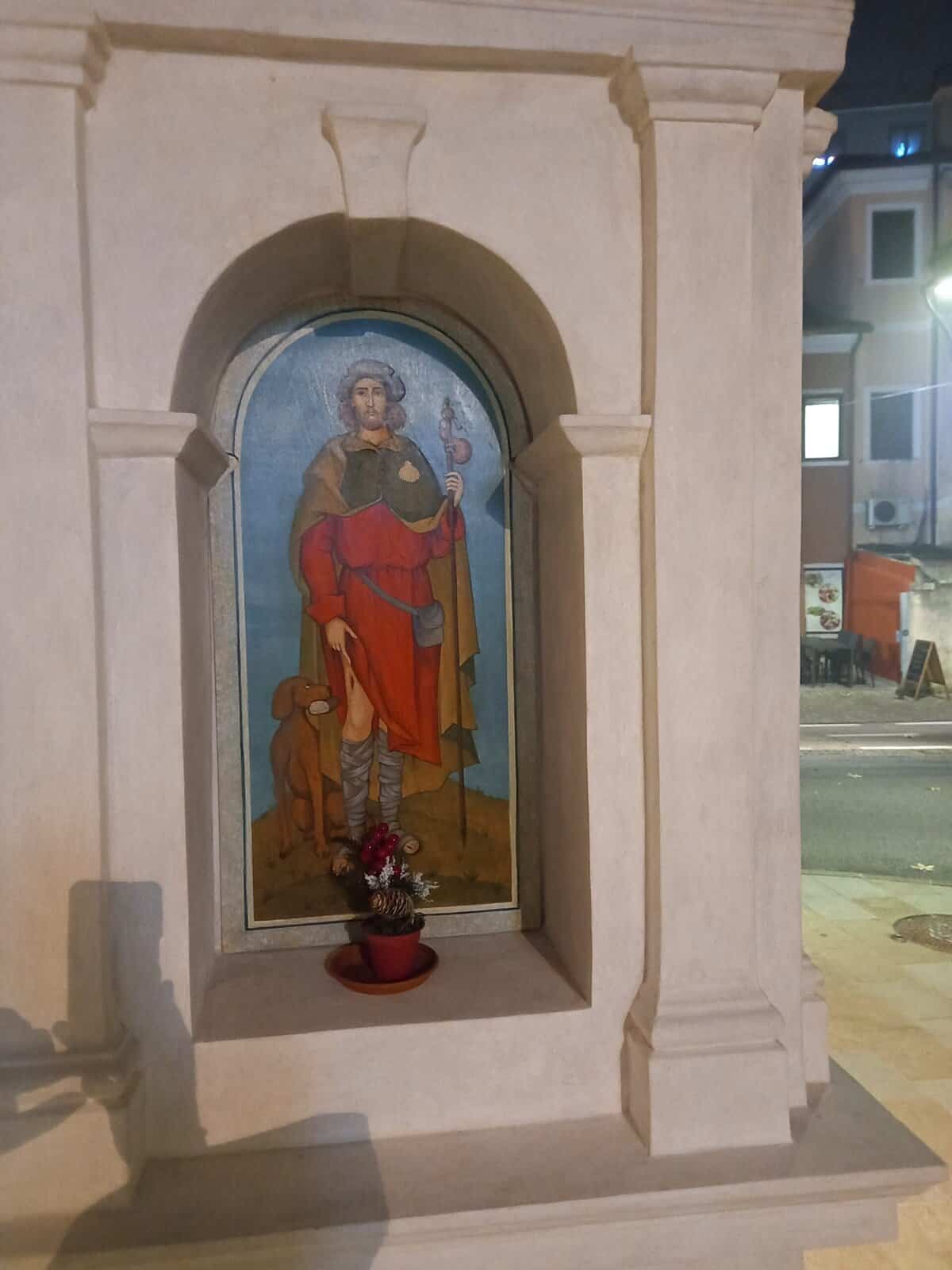 Riproduzione della Madonna realizzata da Iulia Tarciniu Balan
