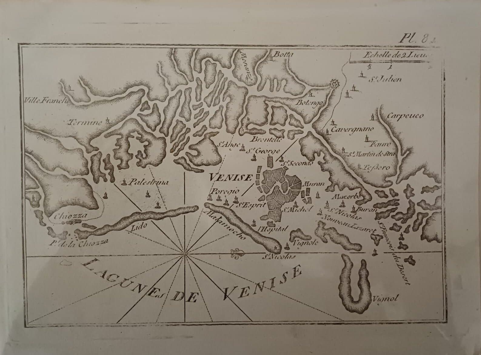 Raccolta dei principali piani dei porti e rade del Mediterraneo di Joseph Roux, Genova 1804