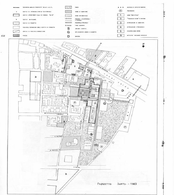 Riqualificazione di Altobello, progetto di Giorgio Sarto