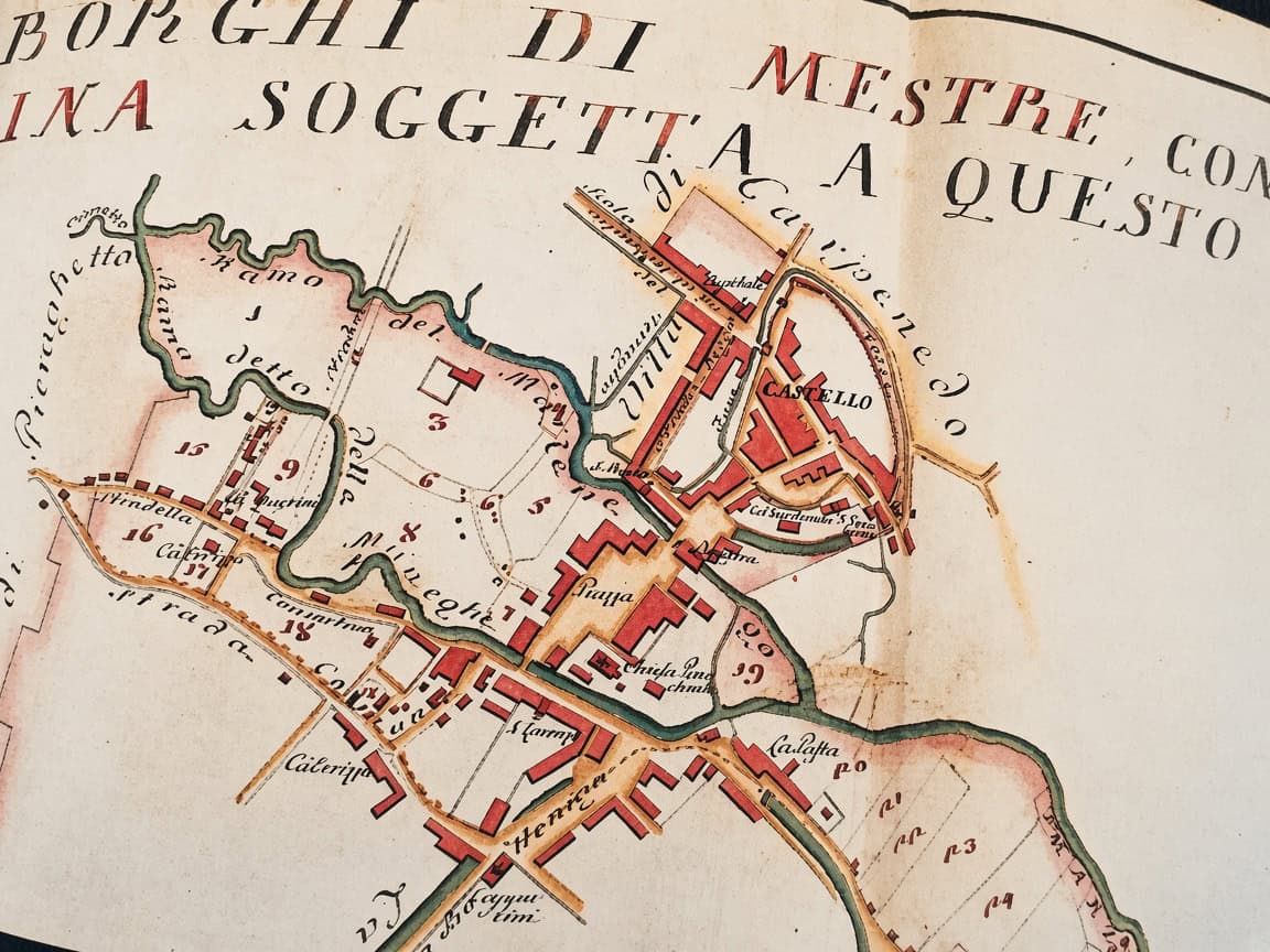 Particolare del Catastico di Tommaso Scalfuroto, 1781