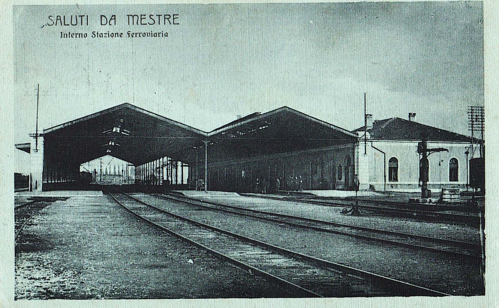 La stazione ferroviaria di Mestre prima della guerra