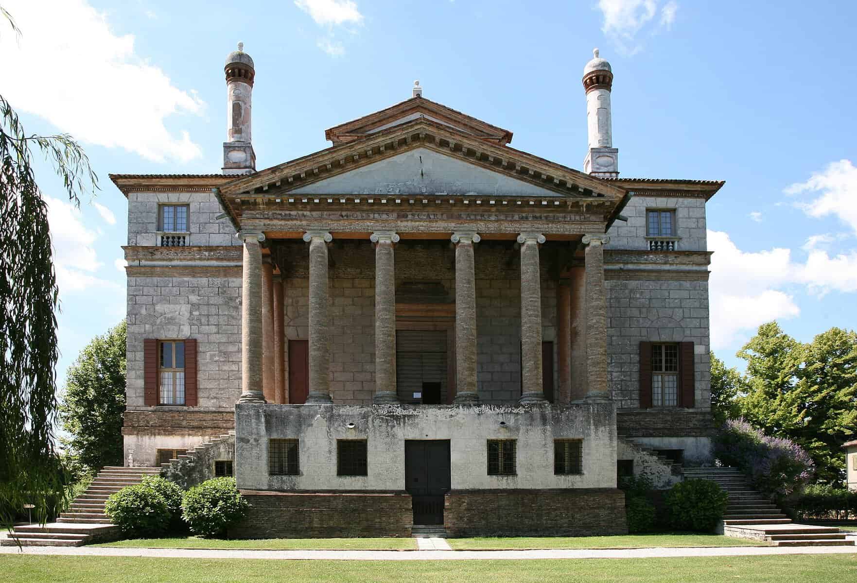 Villa Foscari, la Malcontenta, vista dal Naviglio del Brenta