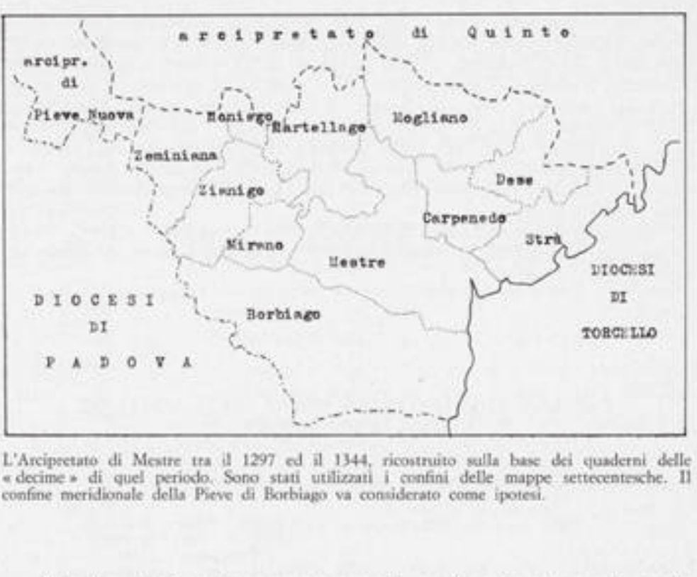 L'arcipretato di Mestre fra il 1297 e il 1344