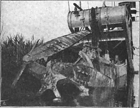 Draga succhiante a coltelli, cantiere di Porto Marghera, 1922