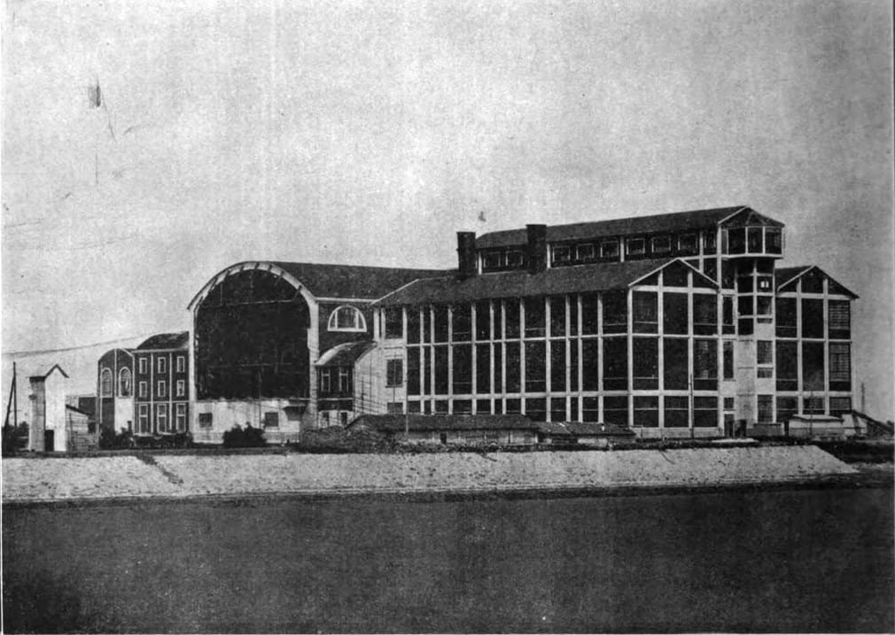 La centrale termoelettrica della Società adriatica di elettricità