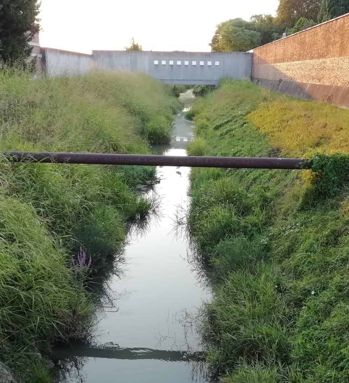 Il Rio Cimetto presso Chirignago